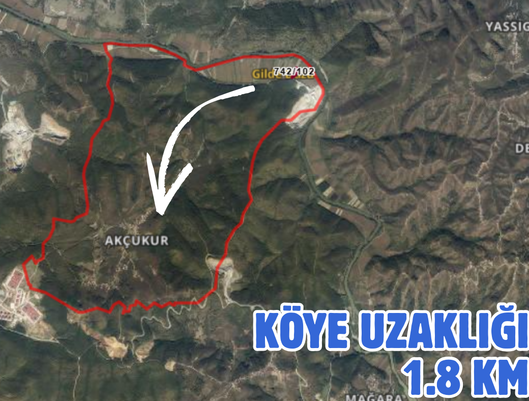 SAKARYA FERİZLİ AKÇUKUR 3.196M² KAVAKLIK SATILIKTIR - SAKARYA FERİZLİ fotoğraf 2
